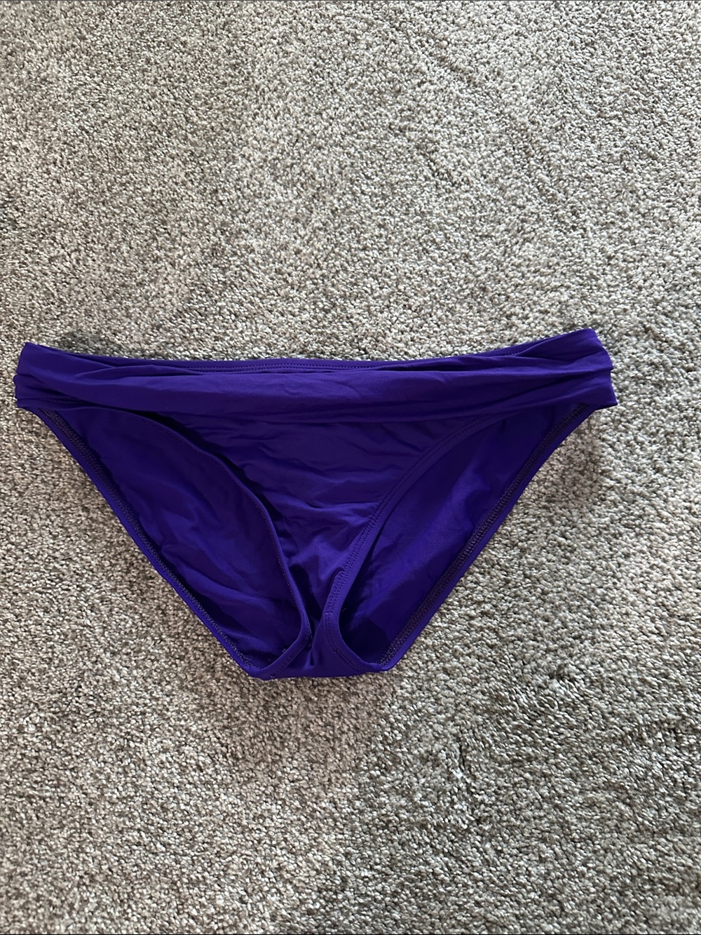 La Blanca Vibrant Purple Bikini Bottom - Low Rise